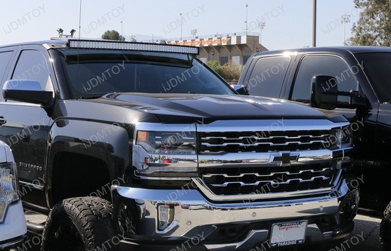 Chevrolet Chevy GMC Curved Rooftop 288W LED Light Bar
